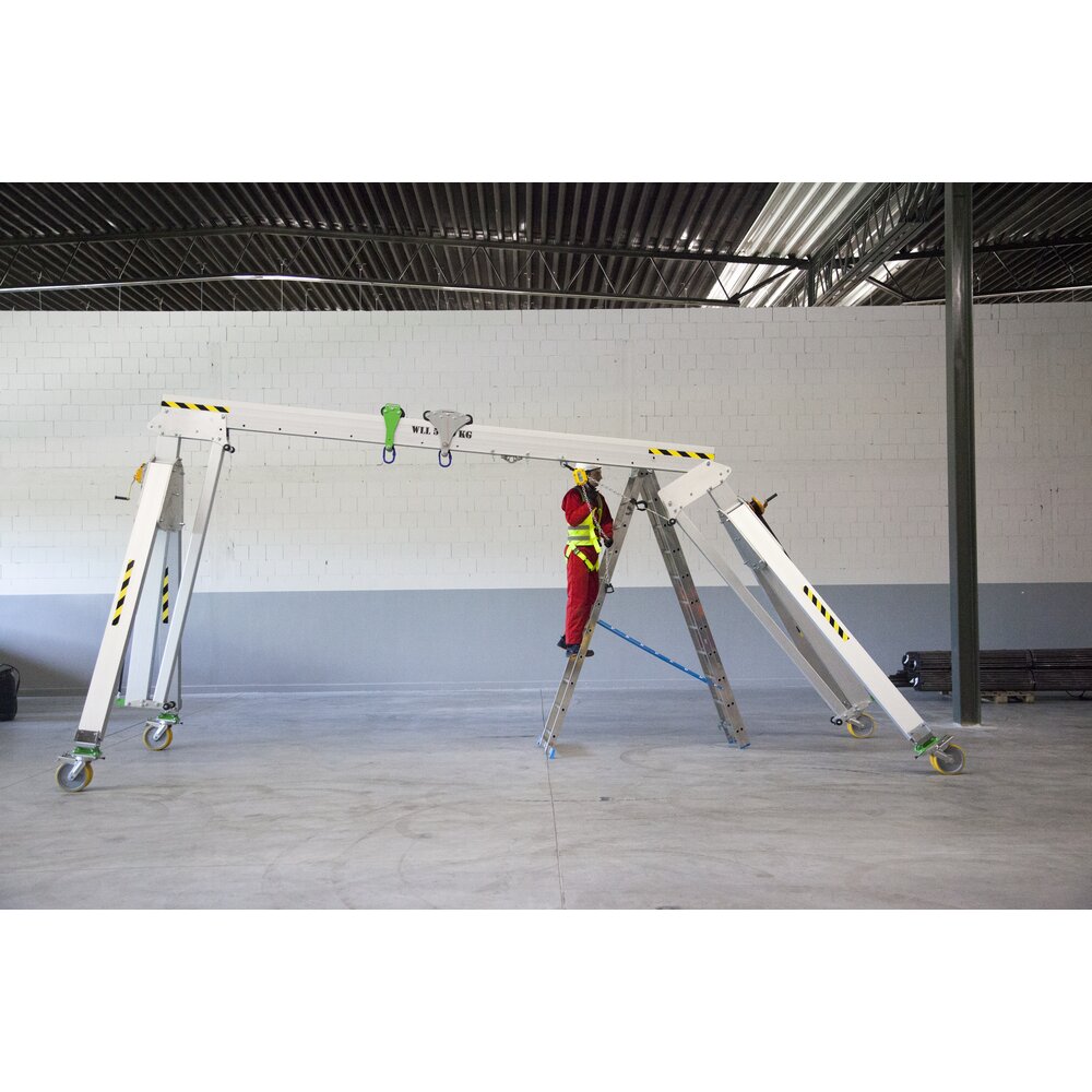 HSB - Mobile heavy-duty aluminium gantry crane (2000kg - 5000kg)