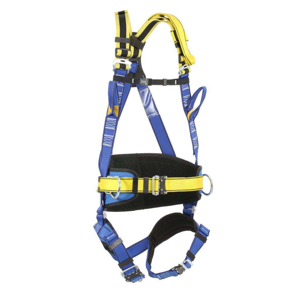 P-60EmX - Safety harness with elastic webbing